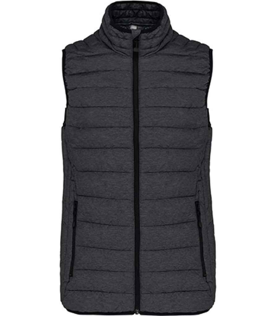Kariban Ladies Lightweight Padded Bodywarmer - Marl Dark Grey