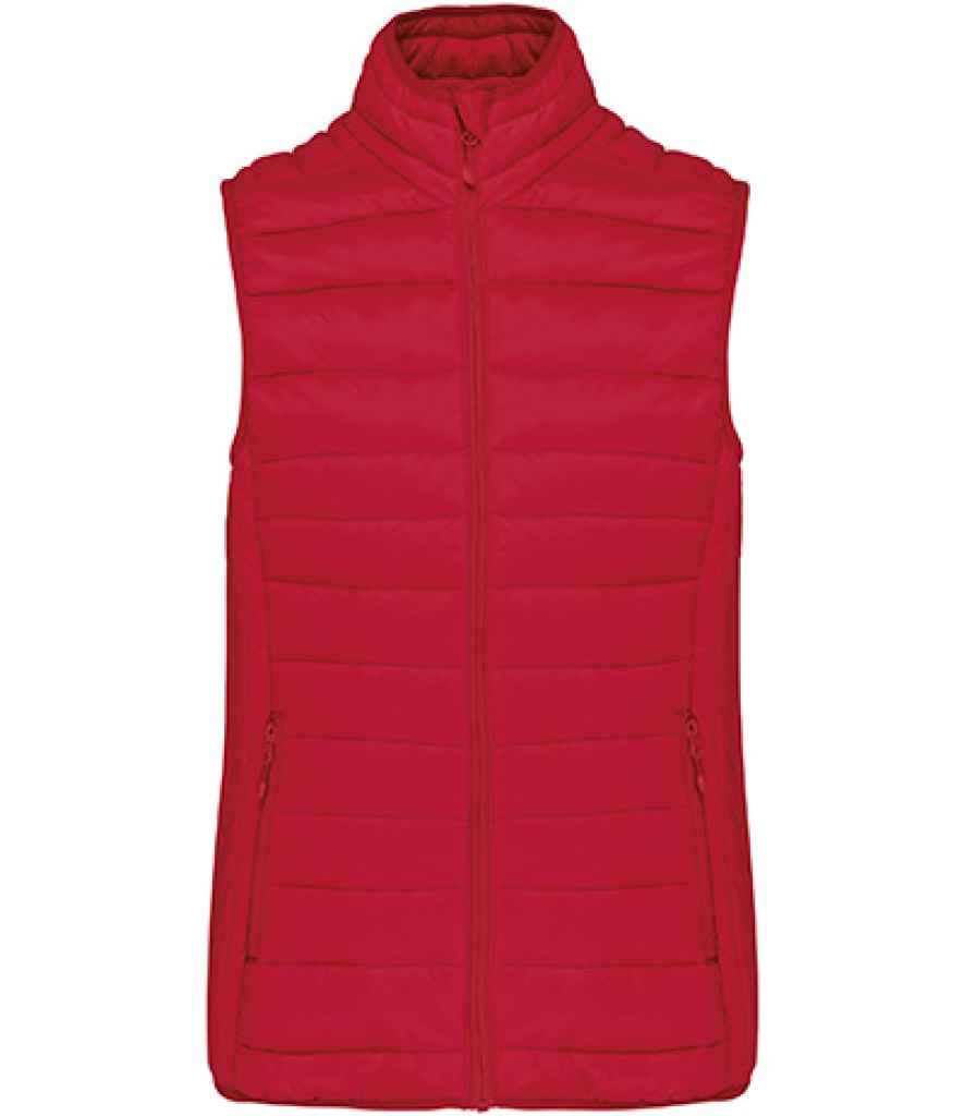Kariban Ladies Lightweight Padded Bodywarmer - Red