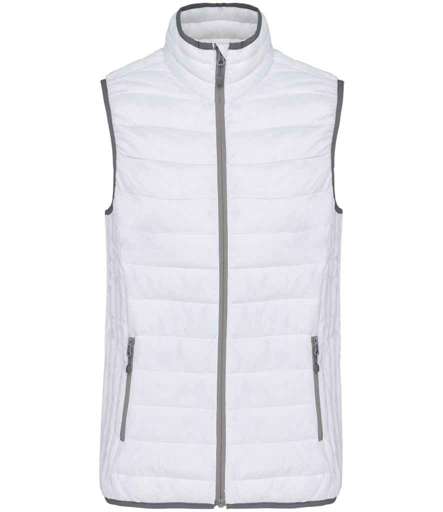 Kariban Ladies Lightweight Padded Bodywarmer - White
