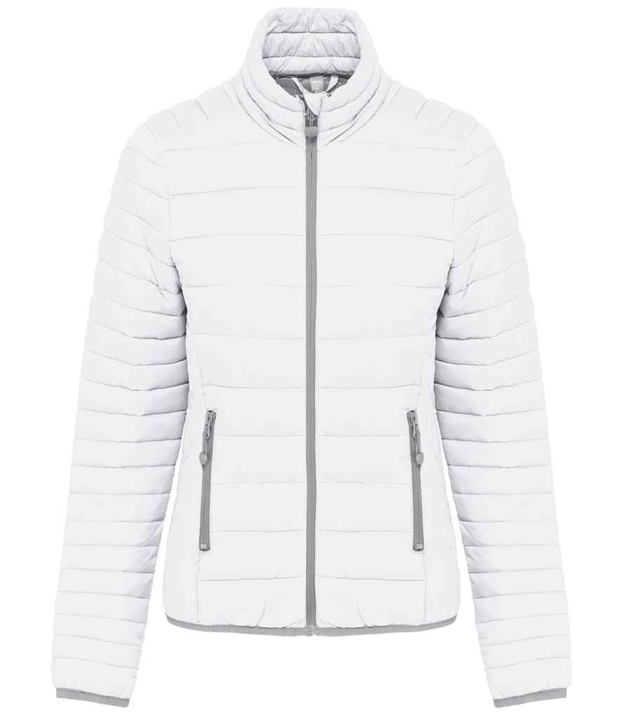 Kariban Ladies Lightweight Padded Jacket - White