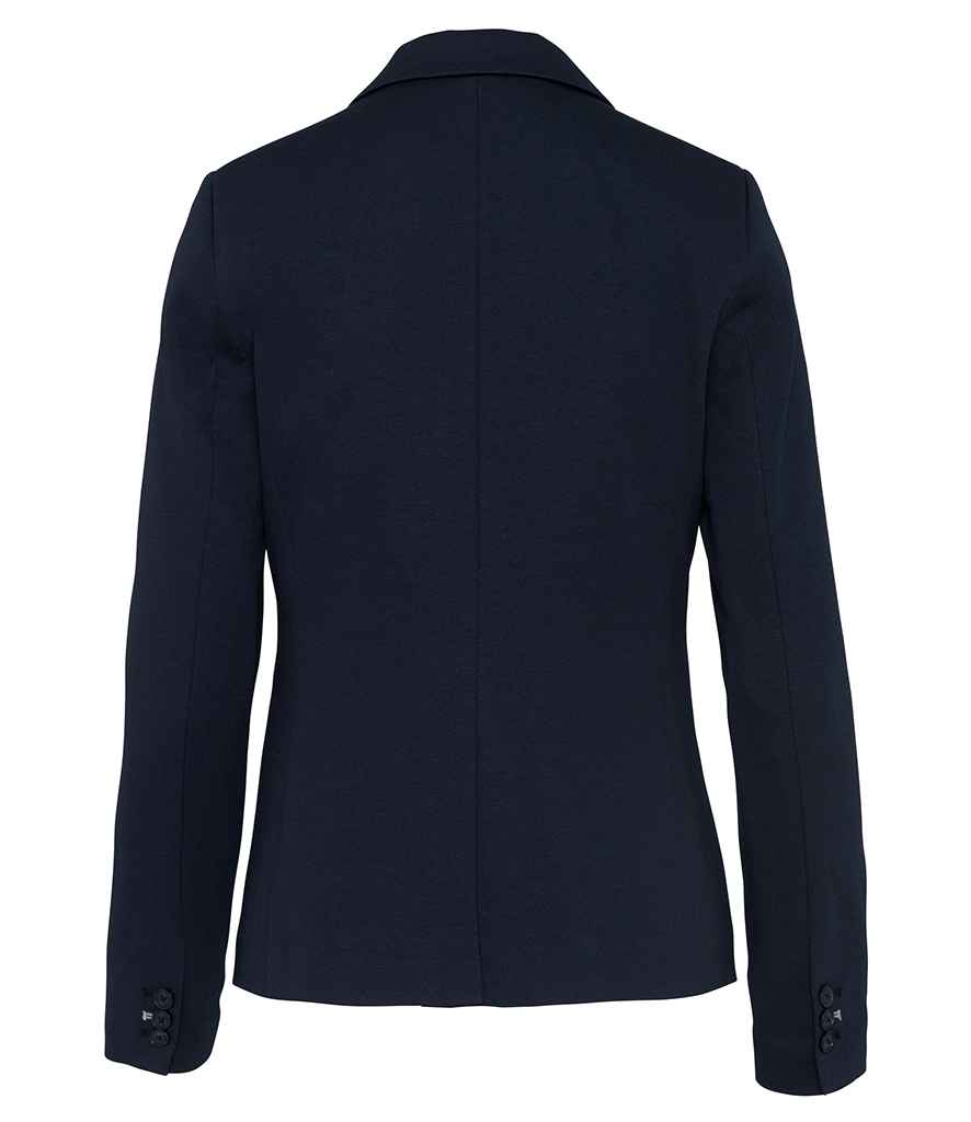 Kariban Ladies Knitted Blazer - Night Navy Heather