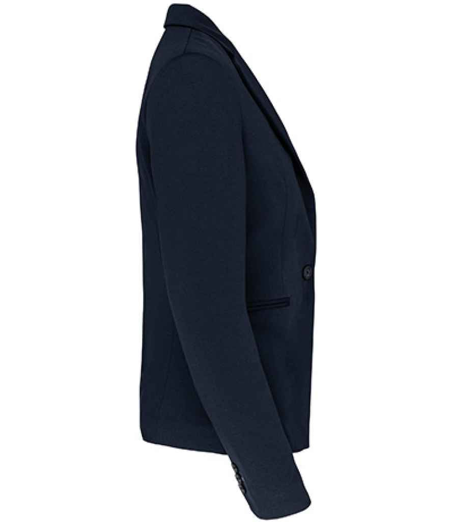Kariban Ladies Knitted Blazer - Night Navy Heather