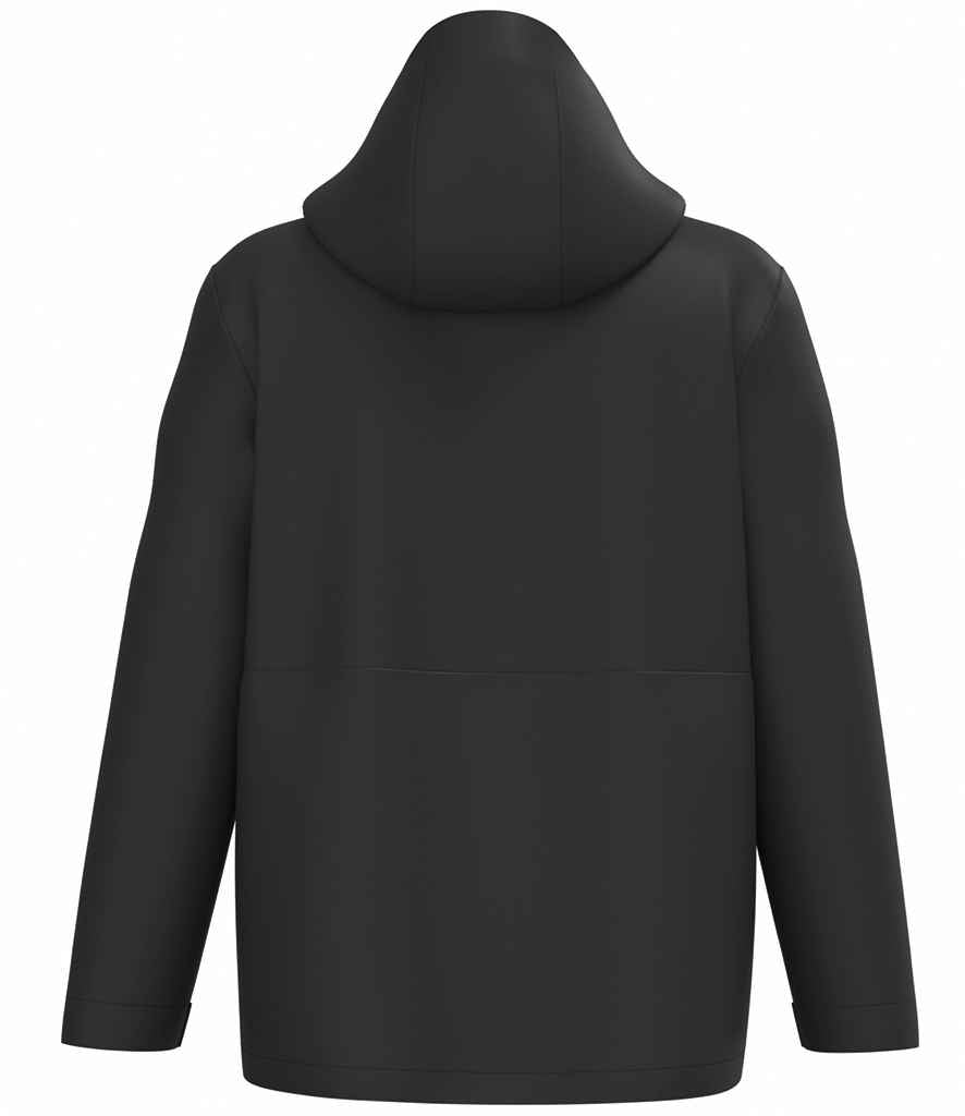 Kariban Unisex 3-in-1 Two Tone Hooded Parka Jacket - Black