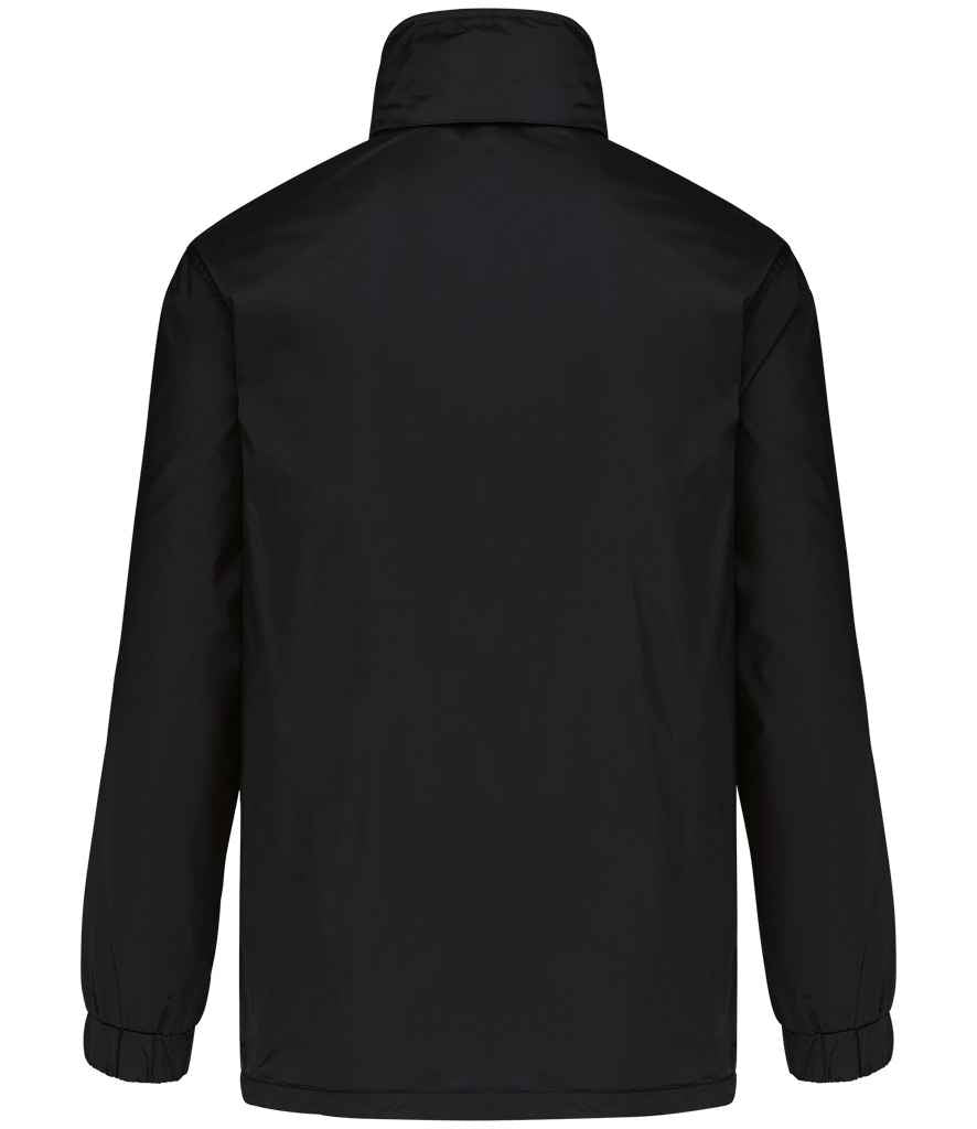 Kariban Lined Windbreaker Jacket - Black