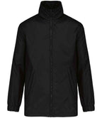 Kariban Lined Windbreaker Jacket - Black