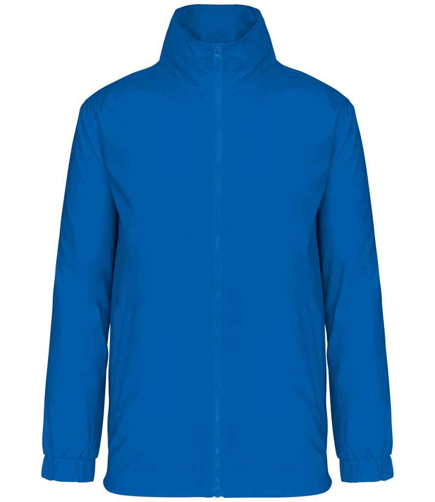 Kariban Lined Windbreaker Jacket - Royal Blue