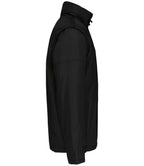 Kariban Factory Zip Off Sleeve Jacket - Black/Black