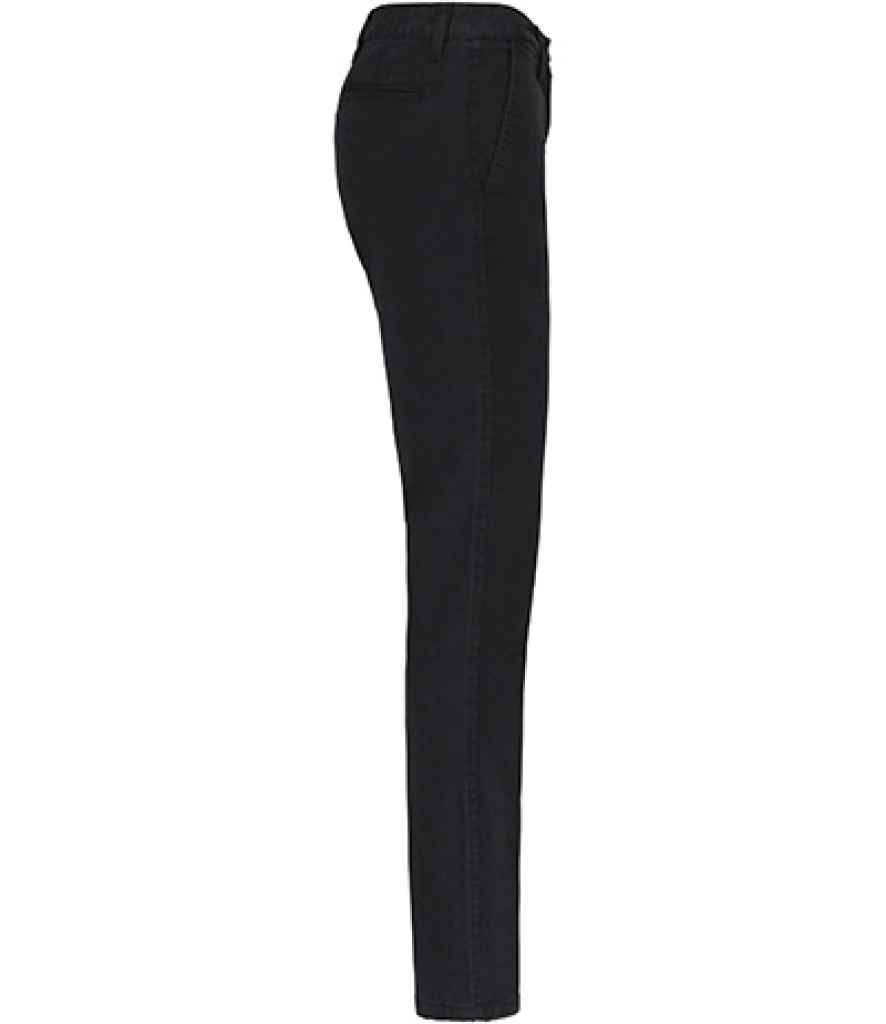 Kariban Ladies Chino Trousers - Black