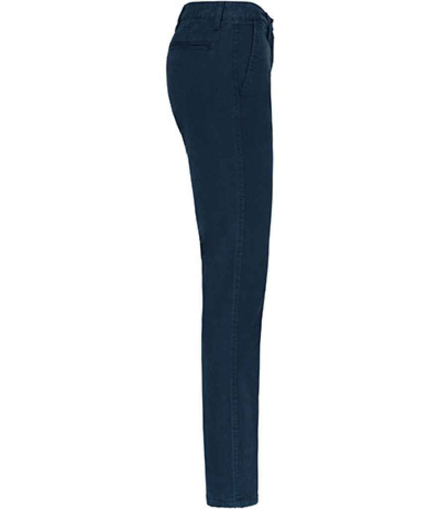 Kariban Ladies Chino Trousers - Dark Navy
