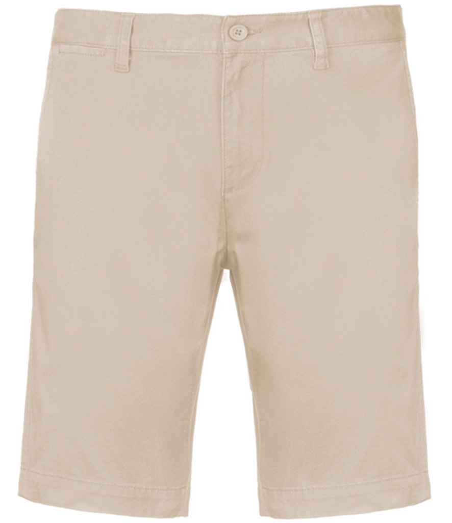 Kariban Chino Bermuda Shorts - Beige