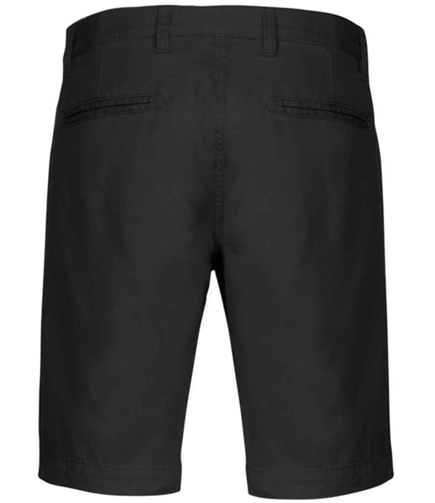 Kariban Chino Bermuda Shorts - Black