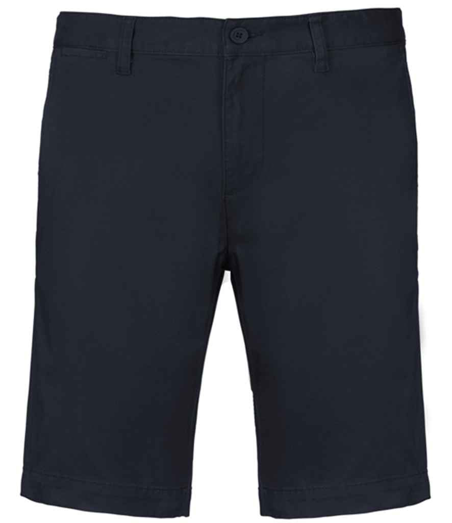 Kariban Chino Bermuda Shorts - Dark Navy