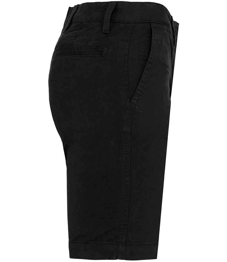Kariban Ladies Chino Bermuda Shorts - Black