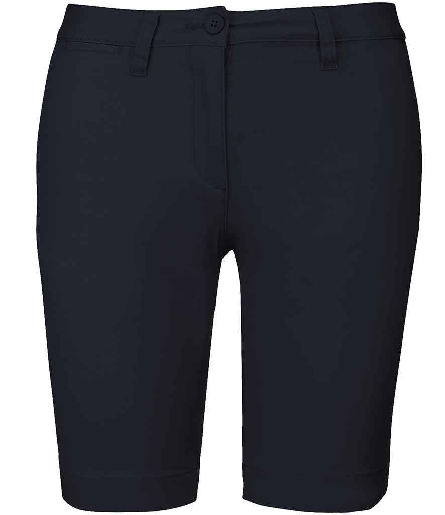Kariban Ladies Chino Bermuda Shorts - Dark Navy