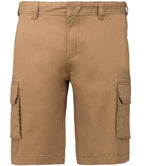 Kariban Multi-Pocket Shorts - Camel