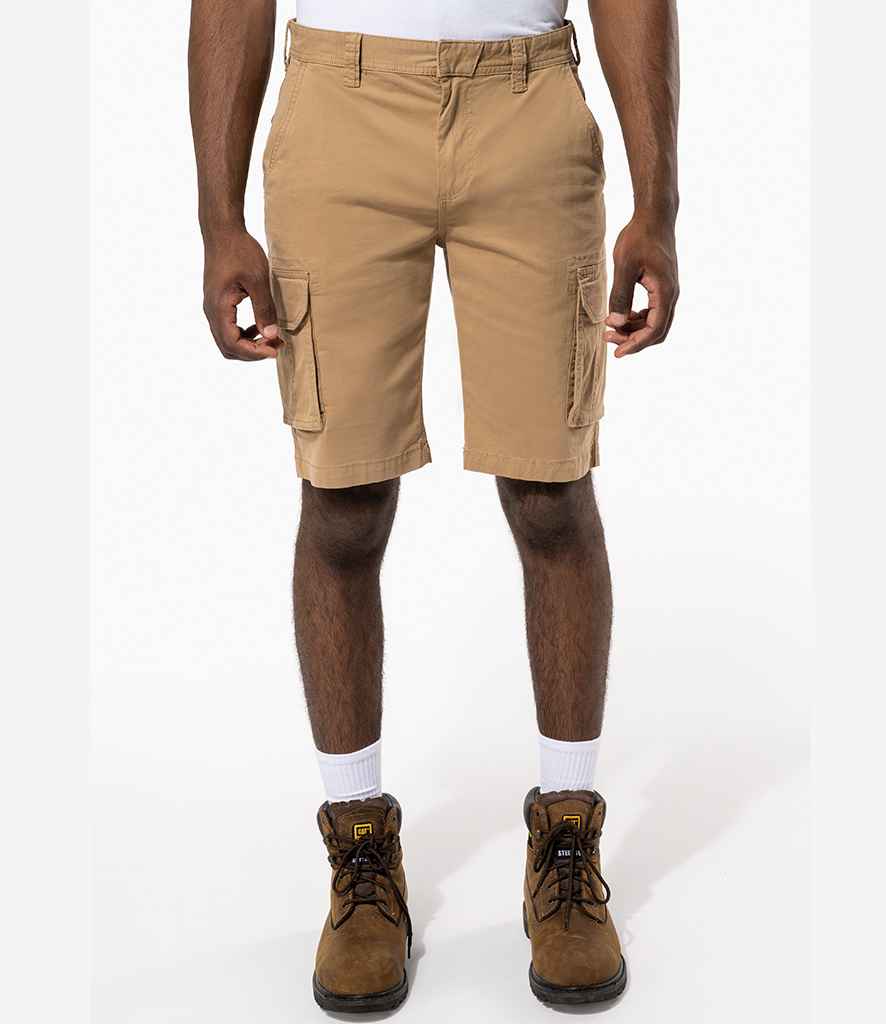 Kariban Multi-Pocket Shorts - Camel