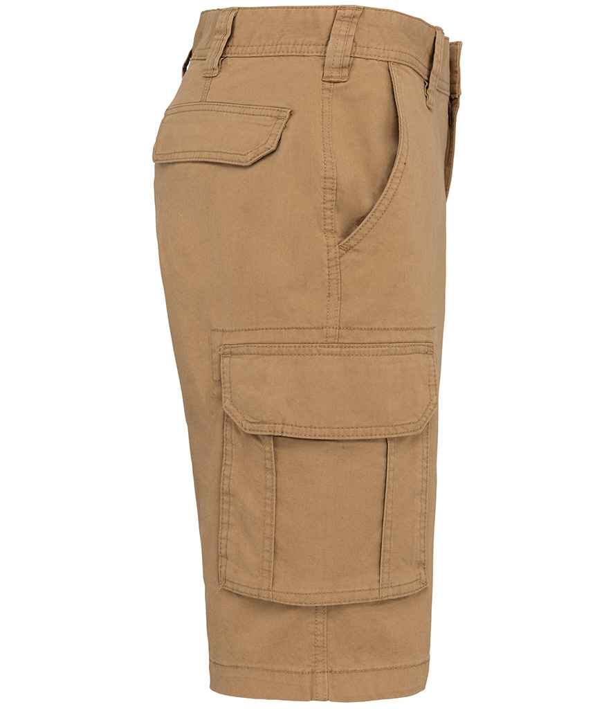Kariban Multi-Pocket Shorts - Camel