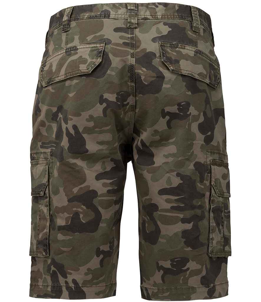 Kariban Multi-Pocket Shorts - Camouflage