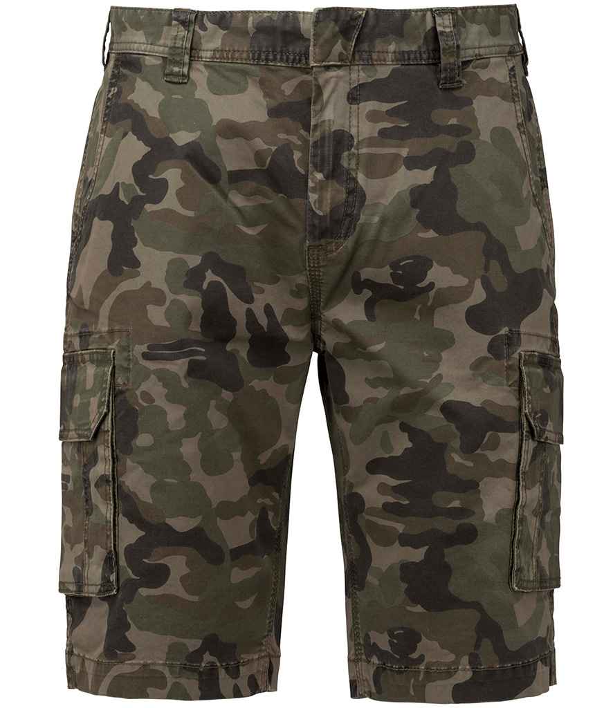 Kariban Multi-Pocket Shorts - Camouflage