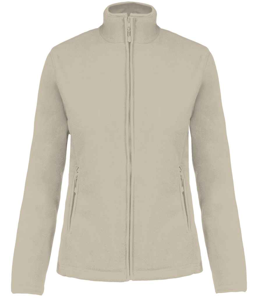 Kariban Ladies Maureen Micro Fleece Jacket - Beige