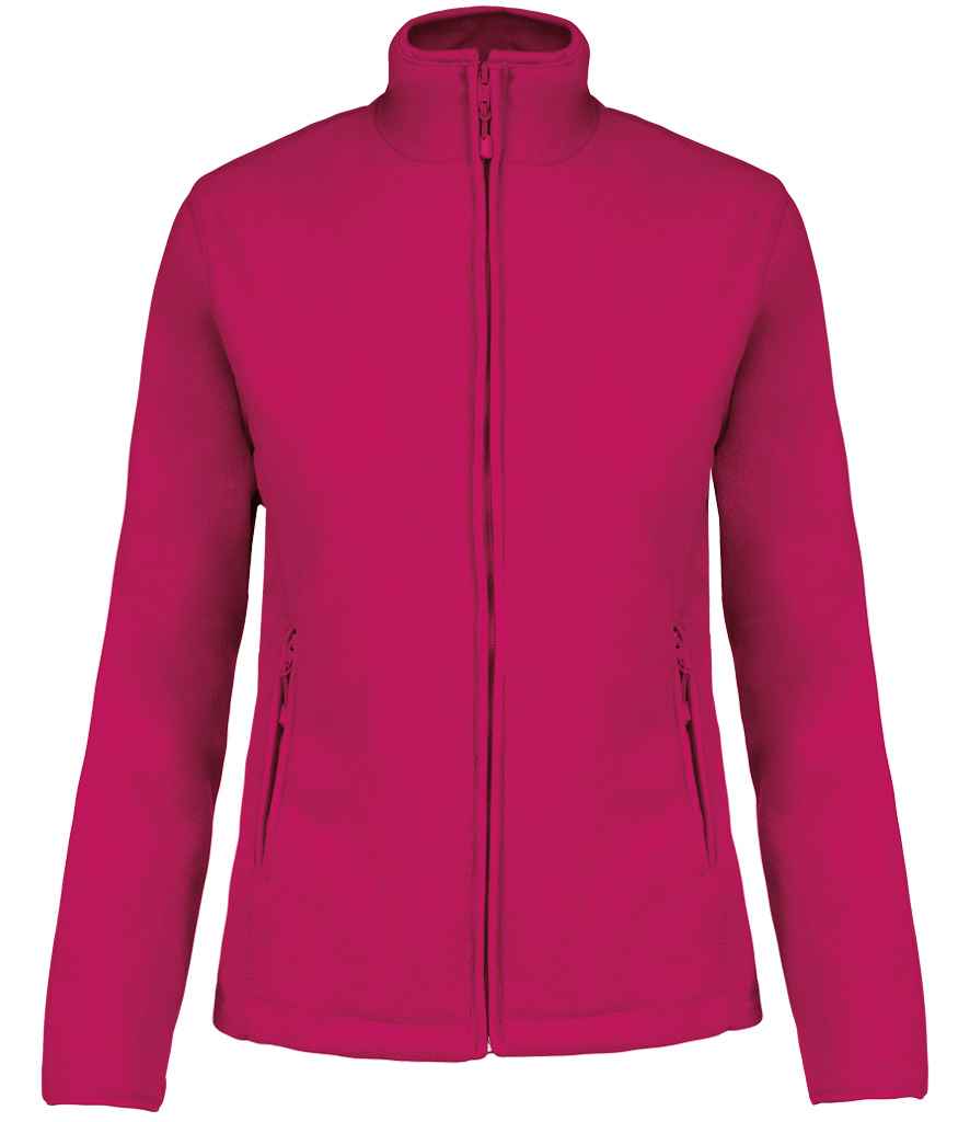 Kariban Ladies Maureen Micro Fleece Jacket - Fuchsia