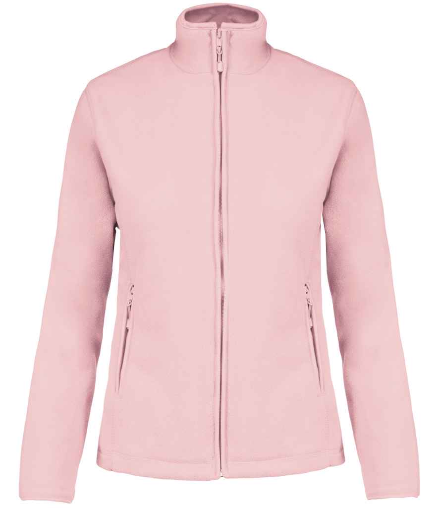 Kariban Ladies Maureen Micro Fleece Jacket - Pale Pink