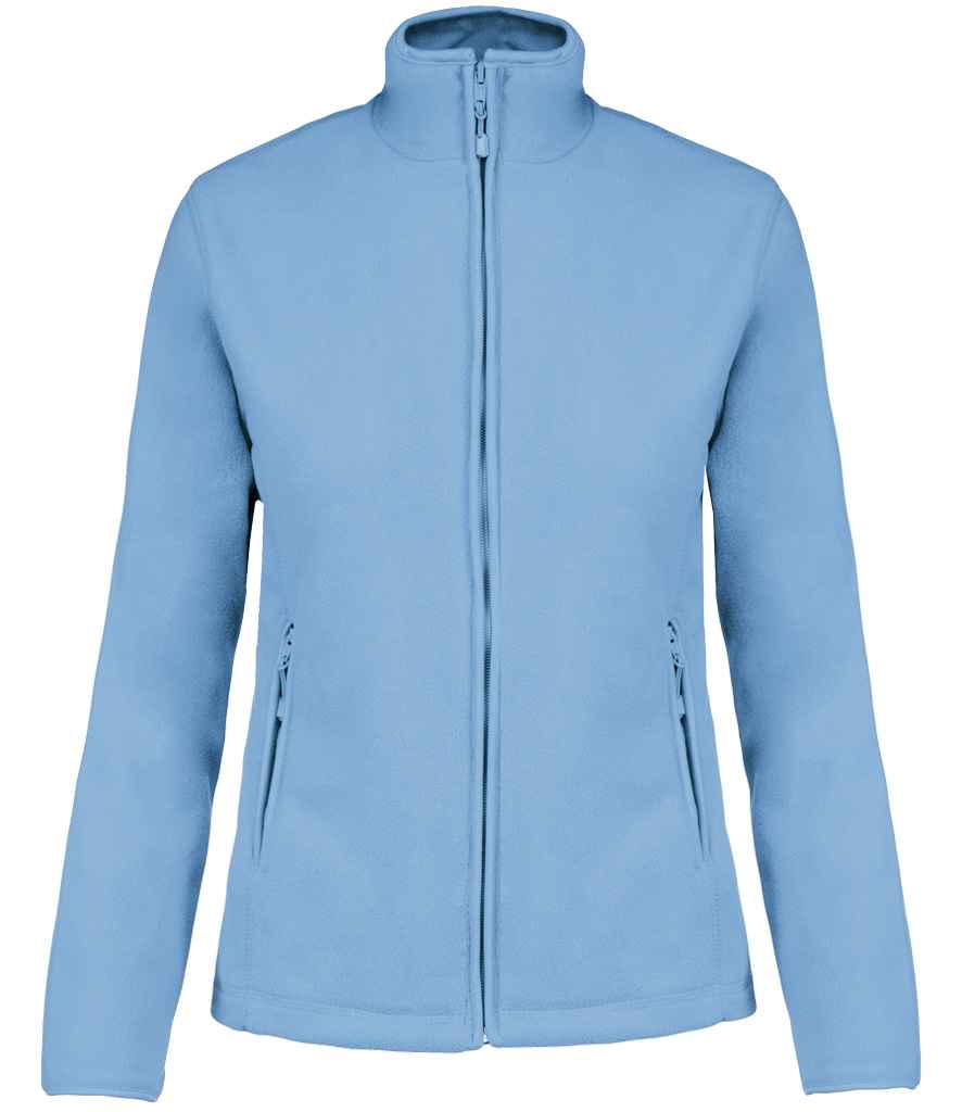 Kariban Ladies Maureen Micro Fleece Jacket - Sky Blue