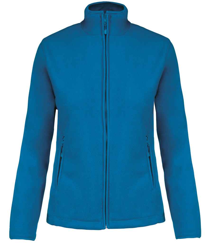 Kariban Ladies Maureen Micro Fleece Jacket - Tropical Blue