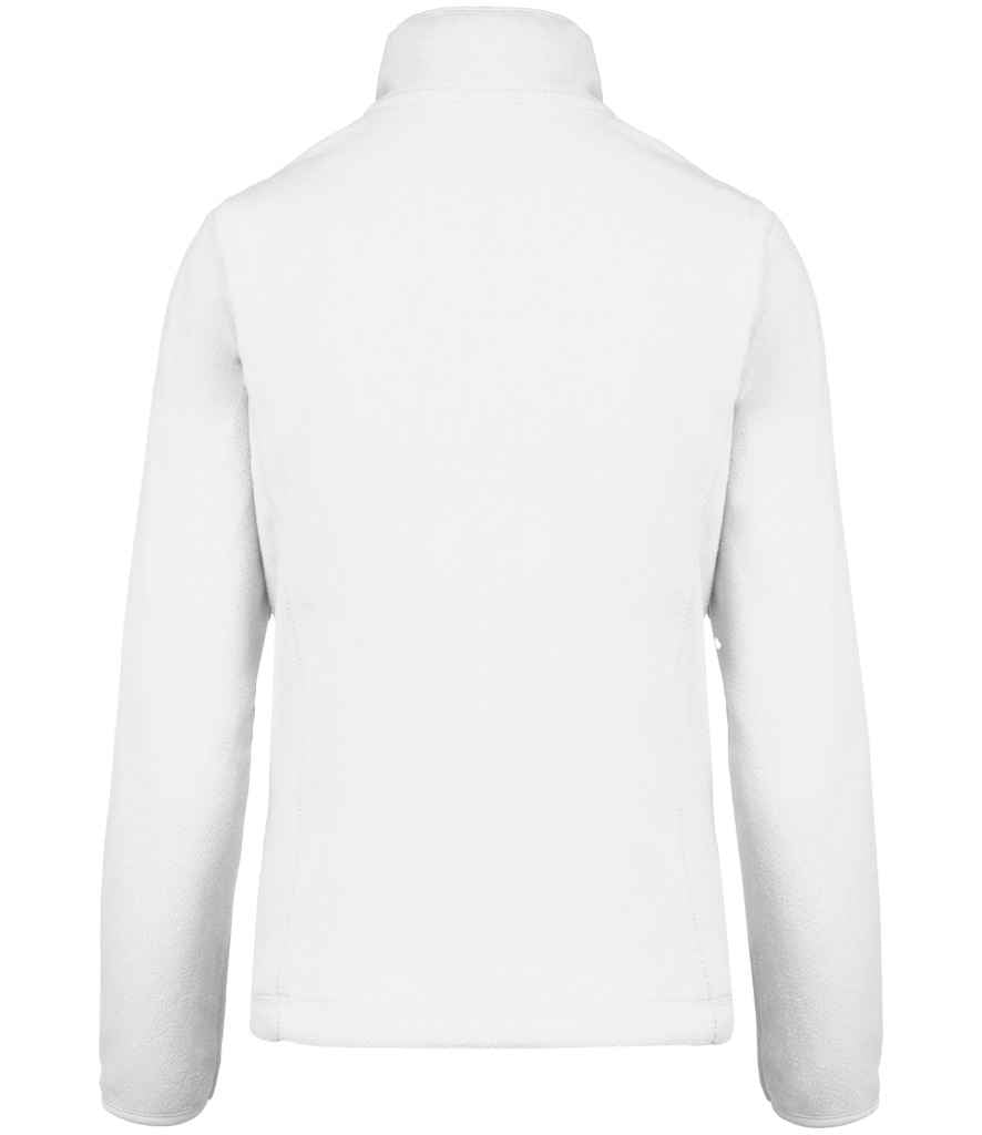 Kariban Ladies Maureen Micro Fleece Jacket - White