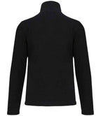 Kariban Enzo Zip Neck Micro Fleece - Black