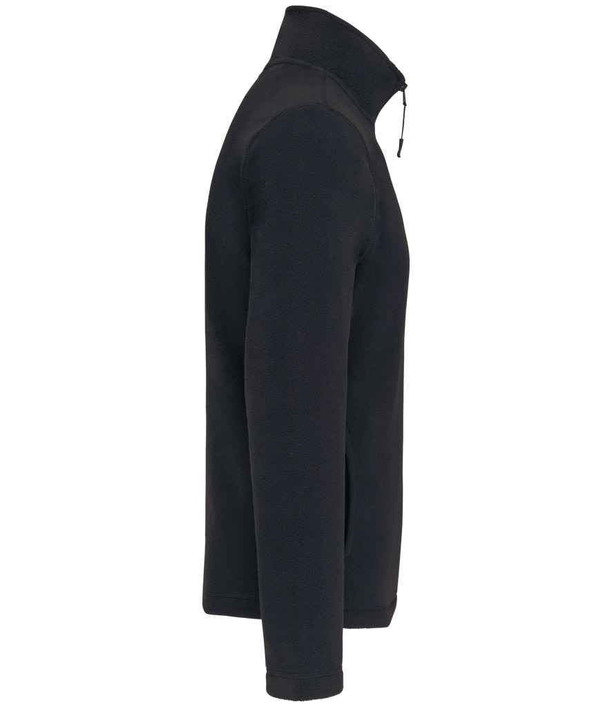 Kariban Enzo Zip Neck Micro Fleece - Navy