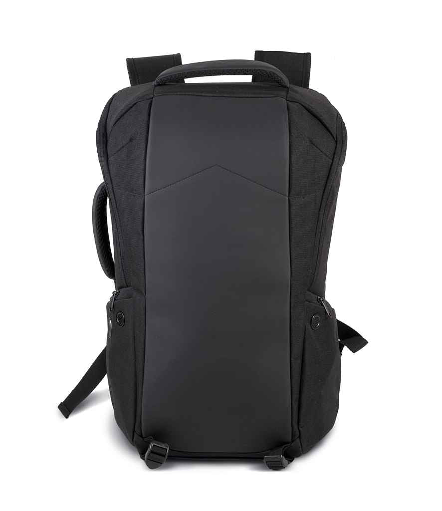 Kimood Anti-Theft Backpack - Black/Black