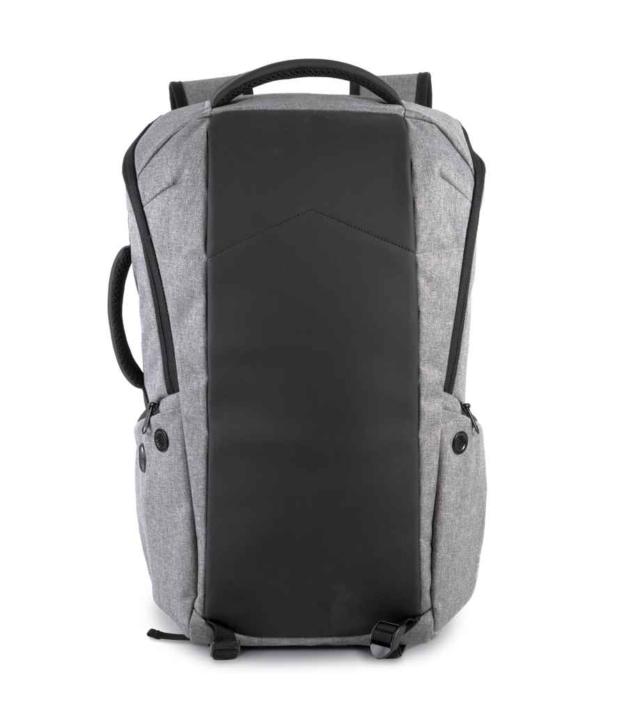Kimood Anti-Theft Backpack - Graphite Grey/Black