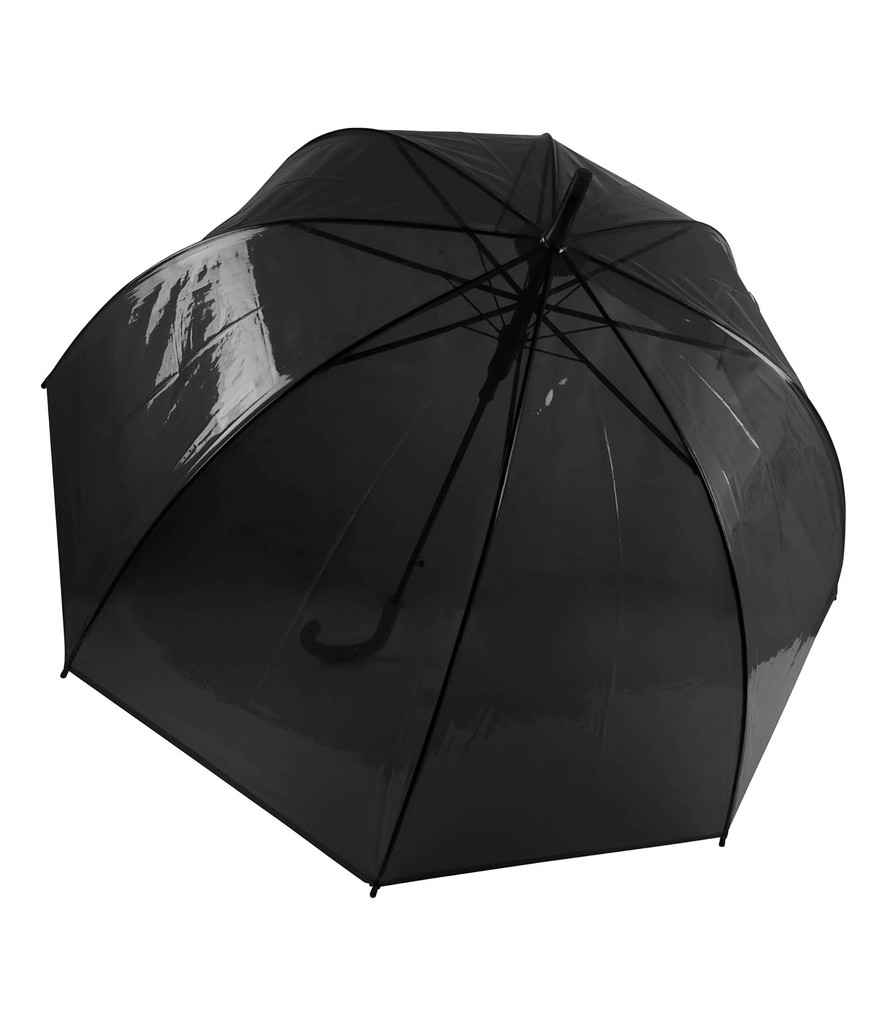Kimood Transparent Umbrella - Black