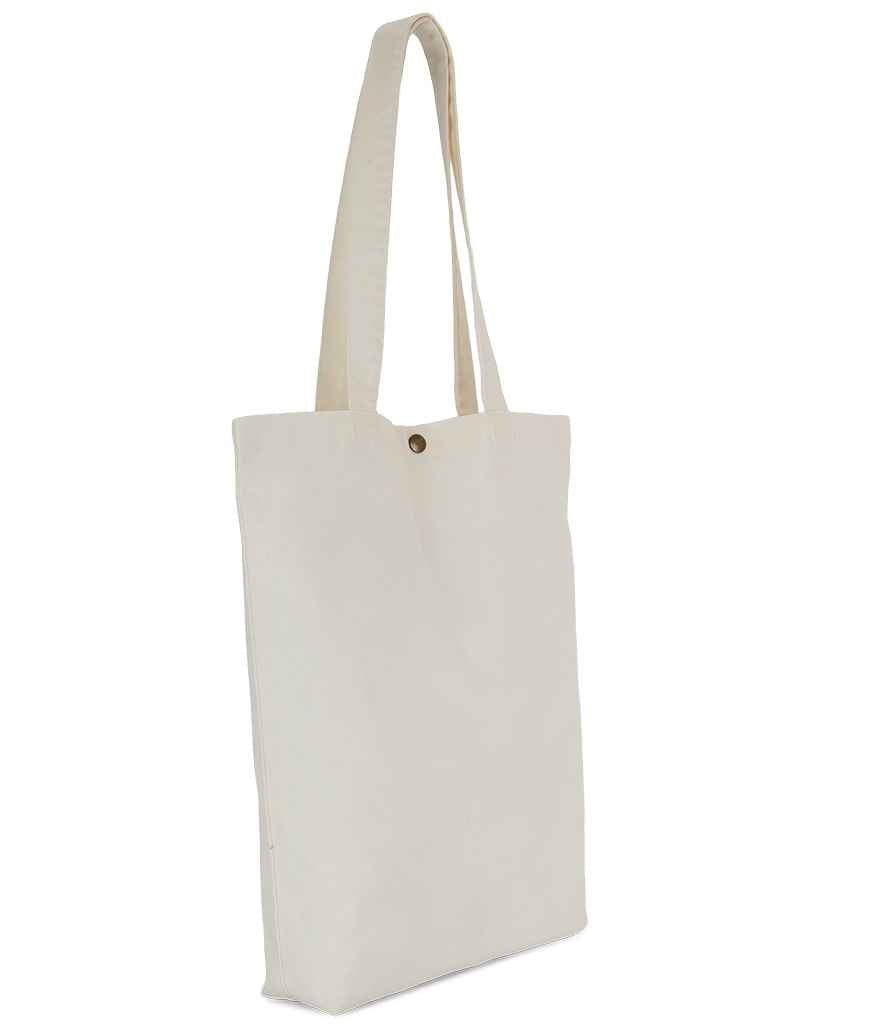 Kimood Washed Cotton Tote Bag - Washed Ivory
