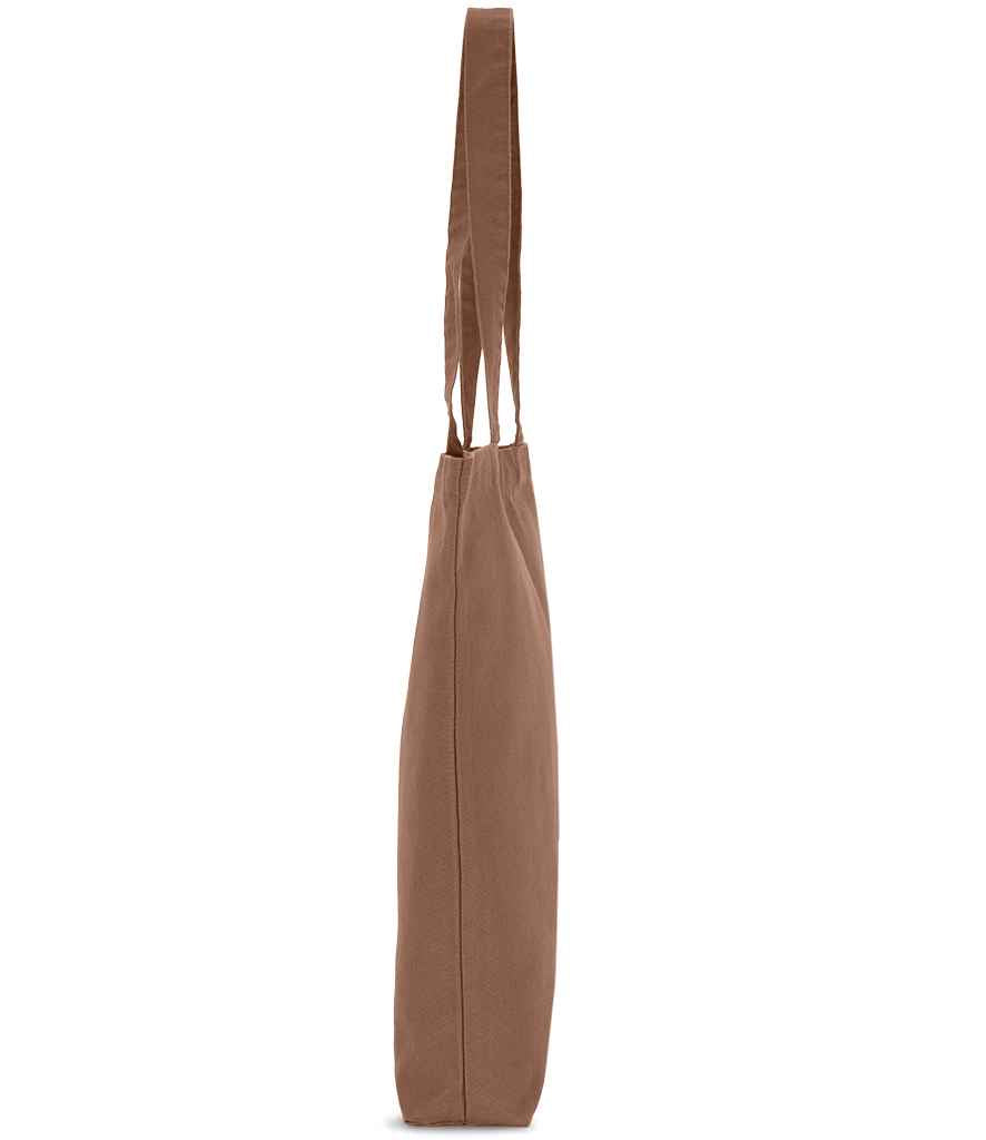 Kimood Washed Cotton Tote Bag - Washed Russet