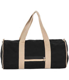 Kimood Recycled Duffle Bag - Black Night/Hemp