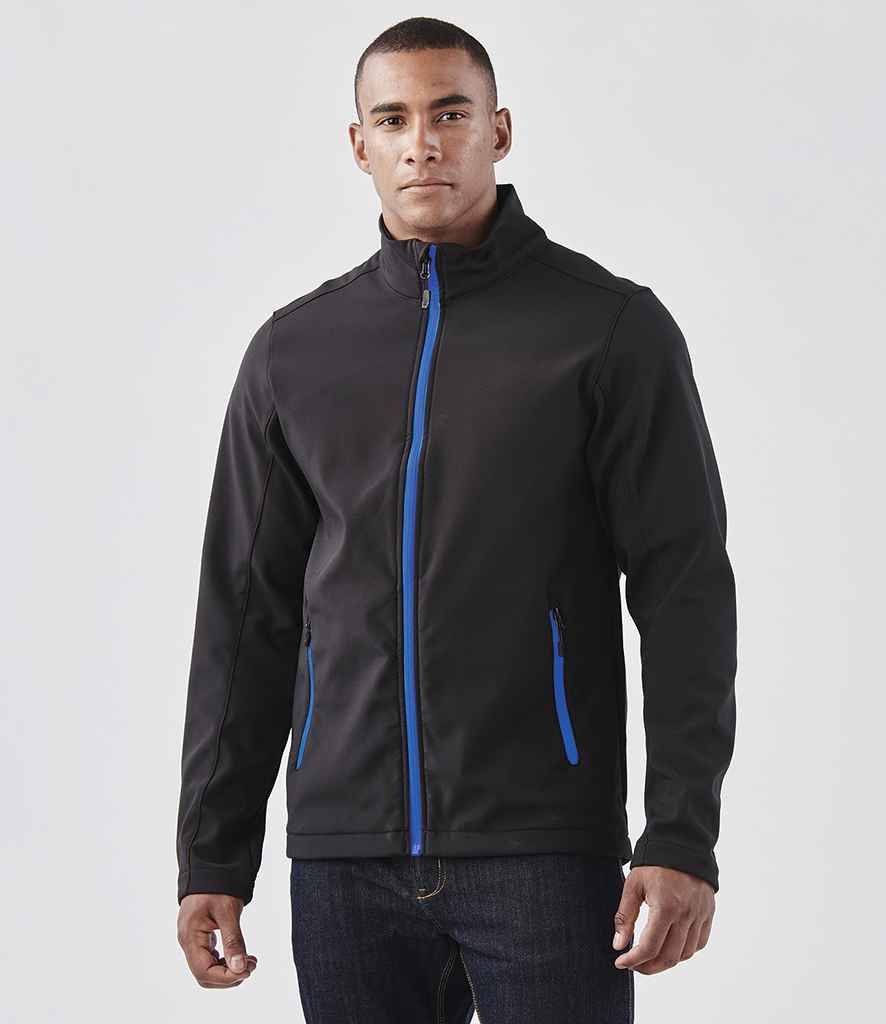 Stormtech Orbiter Soft Shell Jacket - Black/Azure