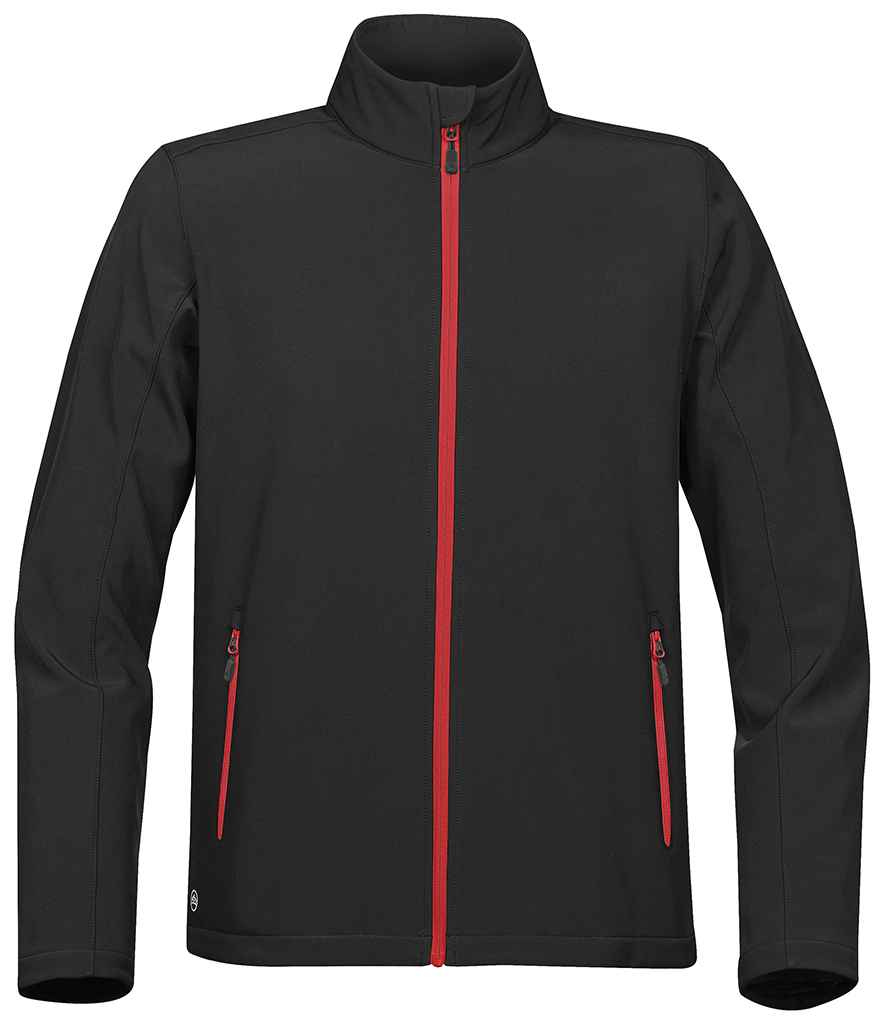 Stormtech Orbiter Soft Shell Jacket - Black/Bright Red