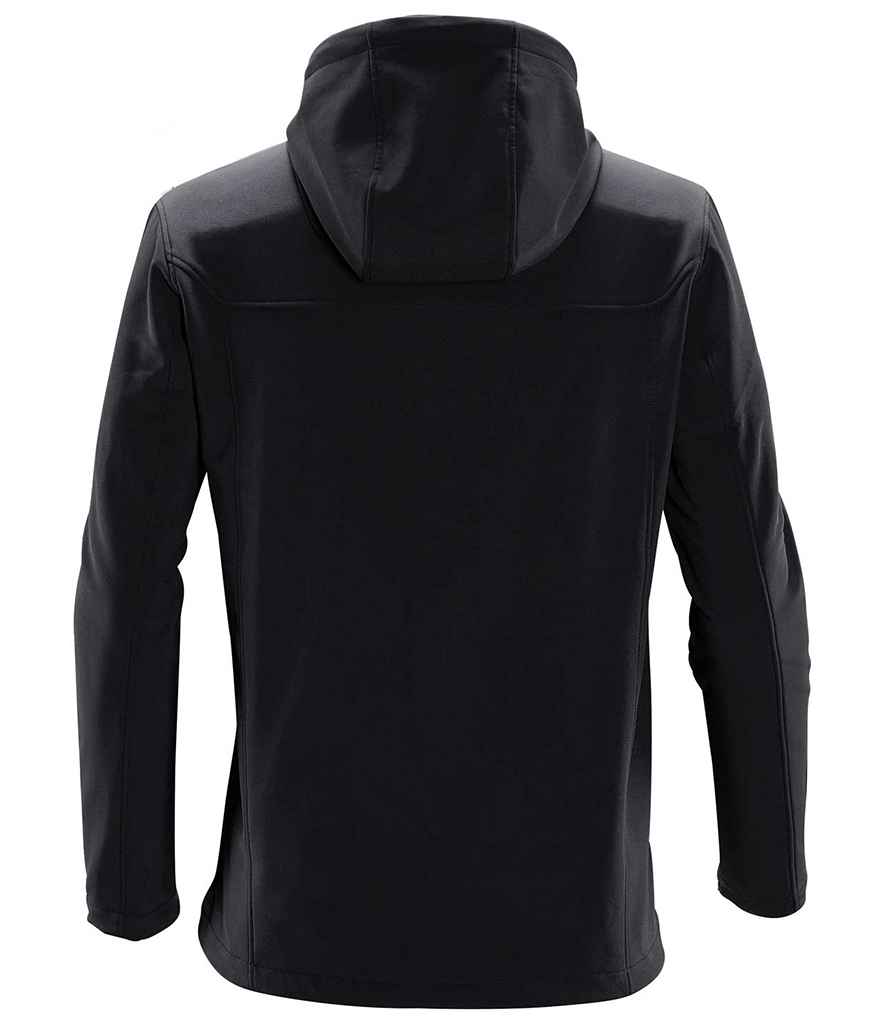 Stormtech Orbiter Hooded Soft Shell Jacket - Black/Azure