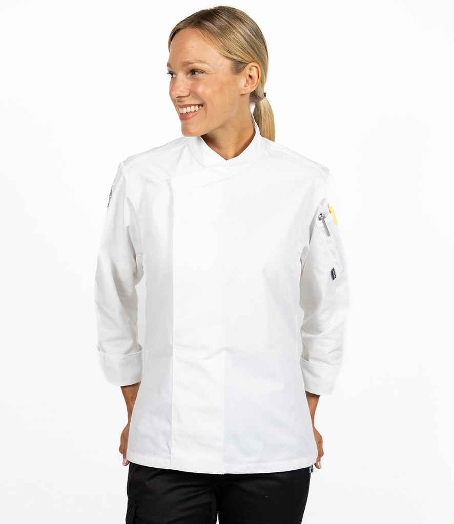 Le Chef Long Sleeve Academy Tunic - White