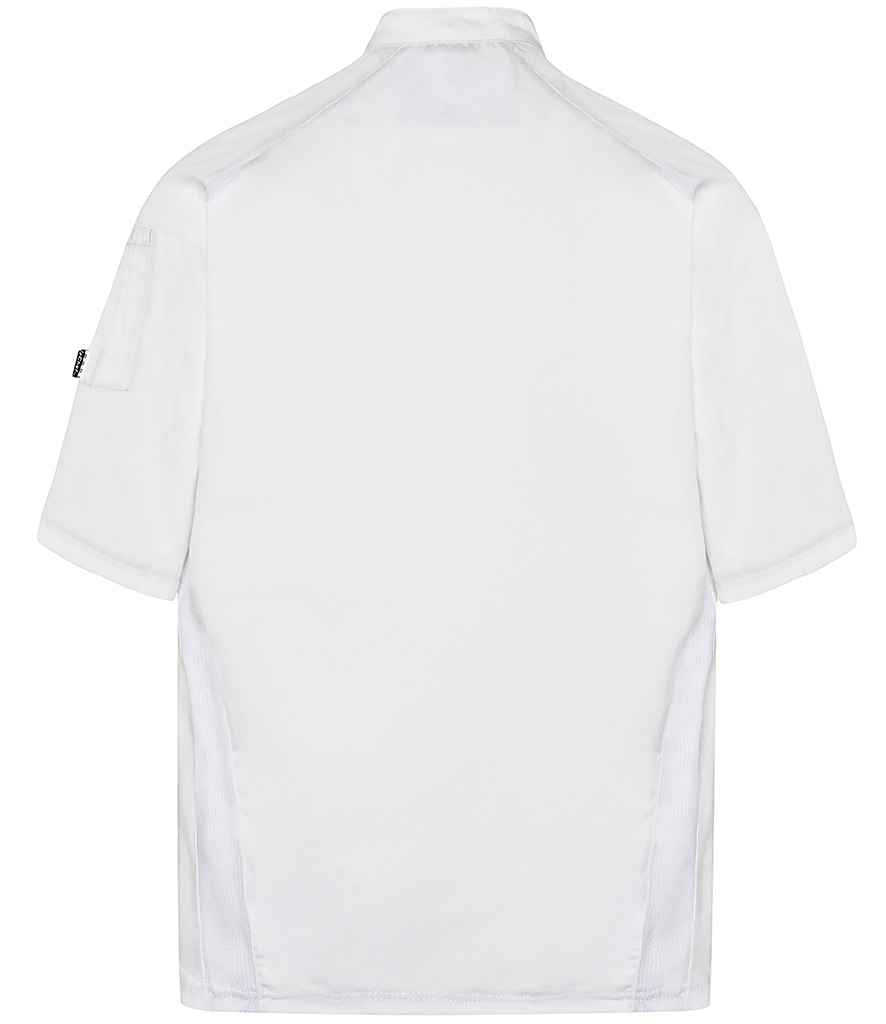 Le Chef Short Sleeve Executive Jacket - White