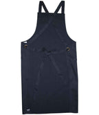 Le Chef Crossover Bib Apron - Black