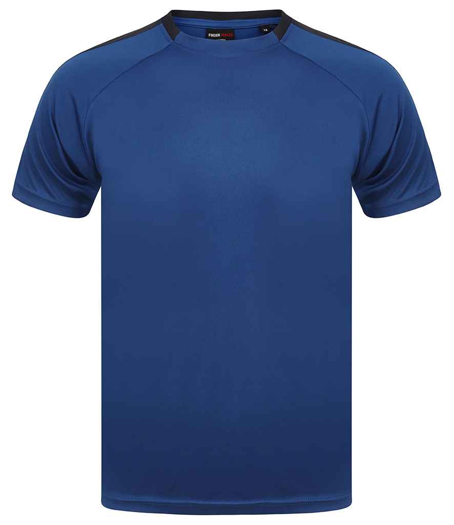 Finden + Hales Unisex Team T-Shirt - Royal Blue/Navy