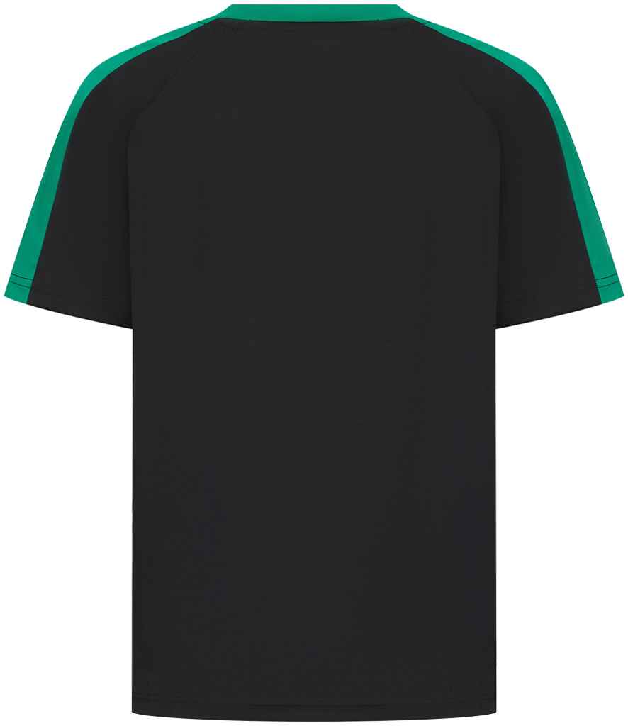 Finden + Hales Kids Team T-Shirt - Black/Emerald