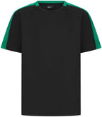 Finden + Hales Kids Team T-Shirt - Black/Emerald