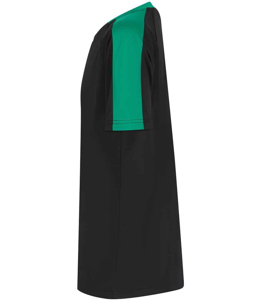 Finden + Hales Kids Team T-Shirt - Black/Emerald