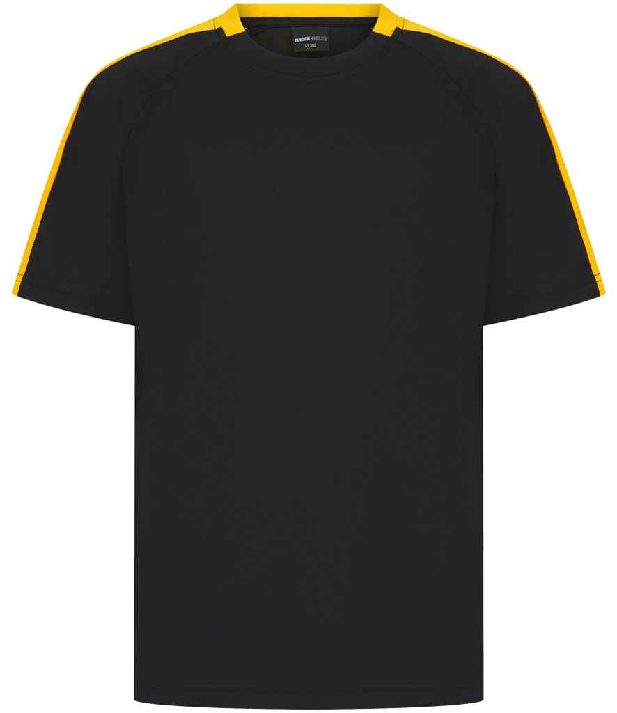 Finden + Hales Kids Team T-Shirt - Black/Gold