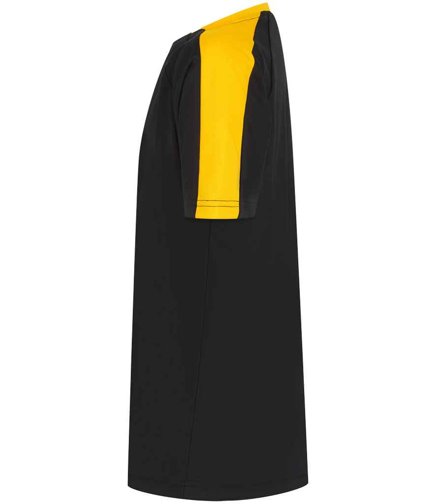 Finden + Hales Kids Team T-Shirt - Black/Gold