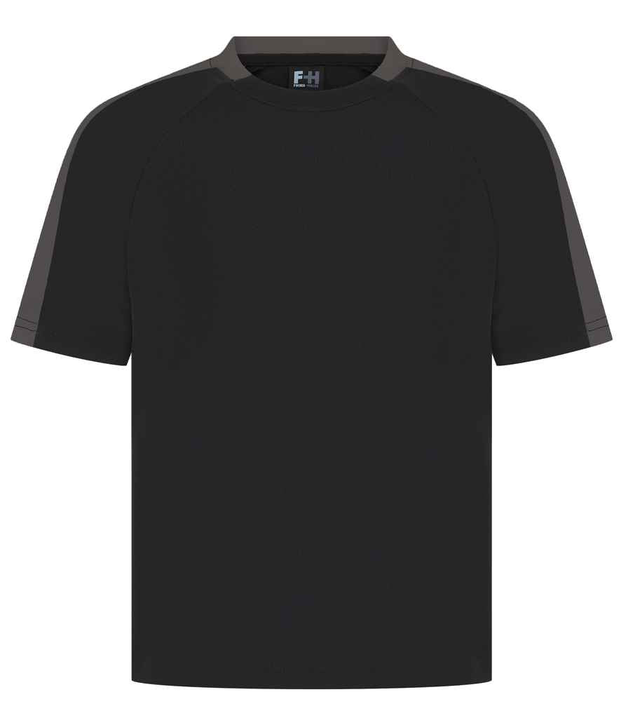 Finden + Hales Kids Team T-Shirt - Black/Gunmetal